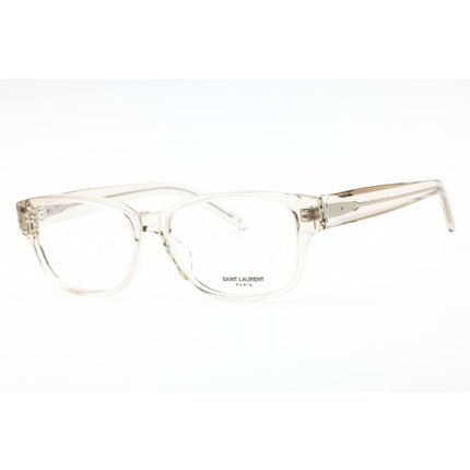 Yves Saint Laurent Unisex Eyeglasses - Transparent Beige Brown Frame | SL M149 008 ,
