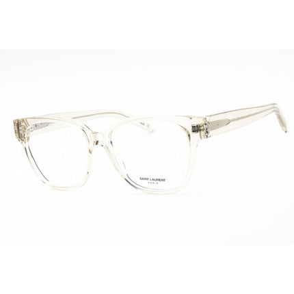 Yves Saint Laurent Women's Eyeglasses - Shiny Beige Crystal Full Rim | SL M33 007 ,