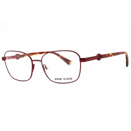Anne Klein Women's Eyeglasses - Merlot Metal Square Shape Full Rim Frame | AK5103 530 ,