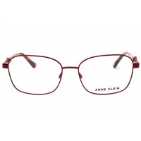 Anne Klein Women's Eyeglasses - Merlot Metal Square Shape Full Rim Frame | AK5103 530 ,