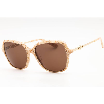 Anne Klein Women's Sunglasses - Ivory Marble Acetate Butterfly Frame | AK7093 101 ,