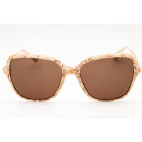 Anne Klein Women's Sunglasses - Ivory Marble Acetate Butterfly Frame | AK7093 101 ,