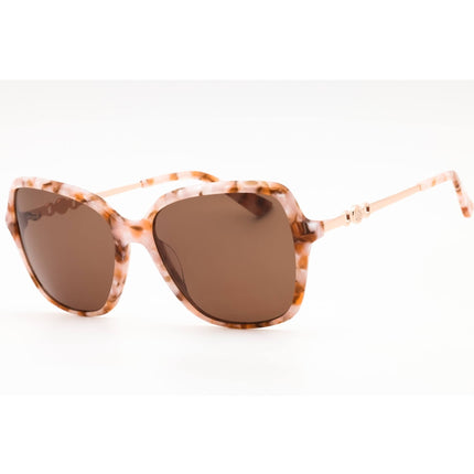 Anne Klein Women's Sunglasses - Blush Marble Acetate Butterfly Frame | AK7093 682 ,