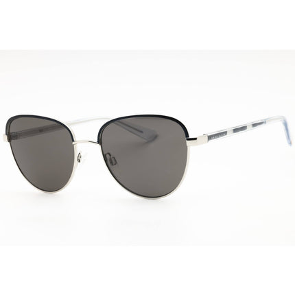 Anne Klein Women's Sunglasses - Silver Metal Cat Eye Shape Full Rim Frame | AK7094 040 ,