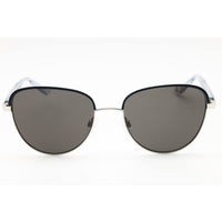 Anne Klein Women's Sunglasses - Silver Metal Cat Eye Shape Full Rim Frame | AK7094 040 ,