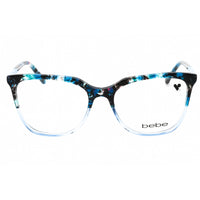 Bebe Women's Eyeglasses - Blue Gradient Acetate Square Full Rim Frame | BB5191 460 ,