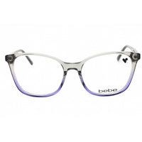 Bebe Women's Eyeglasses - Grey Gradient Acetate Cat Eye Full Rim Frame | BB5206 050 ,