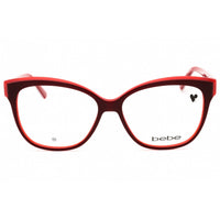 Bebe Women's Eyeglasses - Ruby Cat Eye Full Rim Frame Clear Demo Lens | BB5214 603 ,
