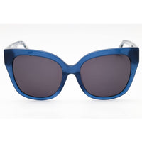 Bebe Women's Sunglasses - Navy Crystal Acetate Cat Eye Full Rim Frame | BB7248 420 ,