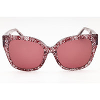 Bebe Women's Sunglasses - Berry Lace Acetate Cat Eye Shape Full Rim Frame | BB7248 612 ,