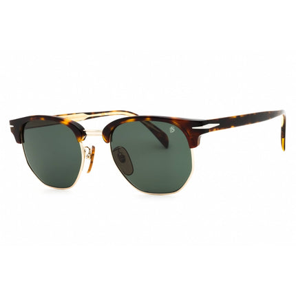 David Beckham Men's Sunglasses - Havana Metal Geometric Frame | DB 1002/S 0086 QT ,