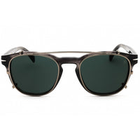 David Beckham Men's Sunglasses - Grey Horn Plastic Square Frame | DB 1117/CS 02W8 MT ,