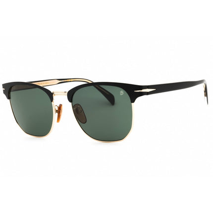 David Beckham Men's Sunglasses - Matte Black Geometric Full Rim | DB 7057/F/S 0003 QT ,