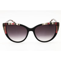 Draper James Women's Sunglasses - Black Stripe Acetate Cat Eye Frame | DJ7045 003 ,
