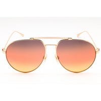 Etro Unisex Sunglasses - Rose Gold Metal Aviator Full Rim Frame | ETRO 0022/S 0000 V5 ,