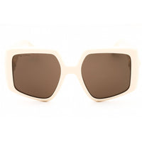 Etro Women's Sunglasses - Ivory Plastic Oversized Full Rim Frame | ETRO 0038/S 0SZJ 2M ,