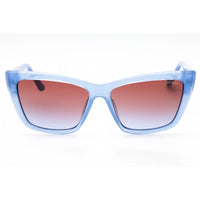 Guess Women's Sunglasses - Shiny Violet Cat Eye Shape Full Rim Frame | GU00098 81Z ,