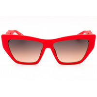 Guess Women's Sunglasses - Matte Pink Cat Eye Full Rim Frame Smoke Lens | GU00111 73B ,