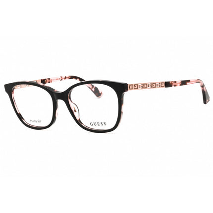 Guess Women's Eyeglasses - Black/Other Acetate Cat Eye Full Rim Frame | GU2743 005 ,