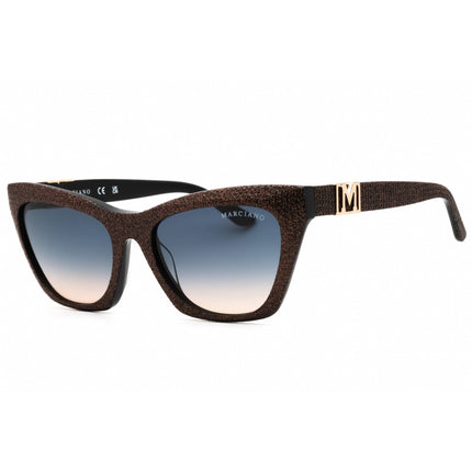 Guess by Marciano Women's Sunglasses - Black/Other Acetate Cat Eye Frame | GM00008 05W ,