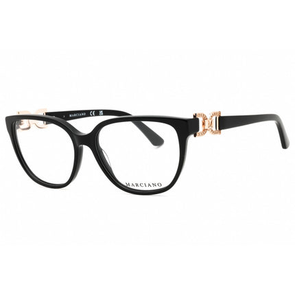 Guess by Marciano Women's Eyeglasses - Shiny Black Cat Eye Full Rim Frame | GM0395 001 ,