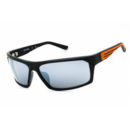 Harley Davidson Men's Sunglasses - Matte Black Sport Wraparound Frame | HD0951X 02C ,
