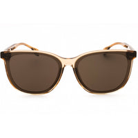 Hugo Boss Unisex Sunglasses - Beige Plastic Square Full Rim | BOSS 1552/F/S 010A 70 ,