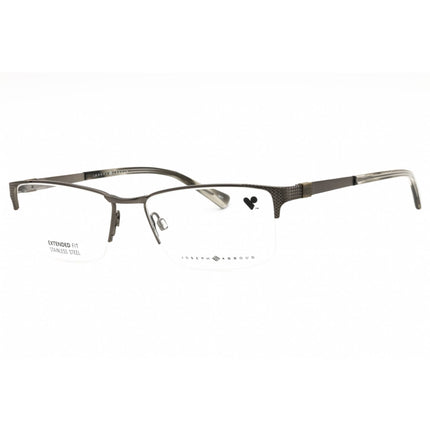 Joseph Abboud Men's Eyeglasses - Gunmetal Metal Rectangular Shape Frame | JA4086 033 ,