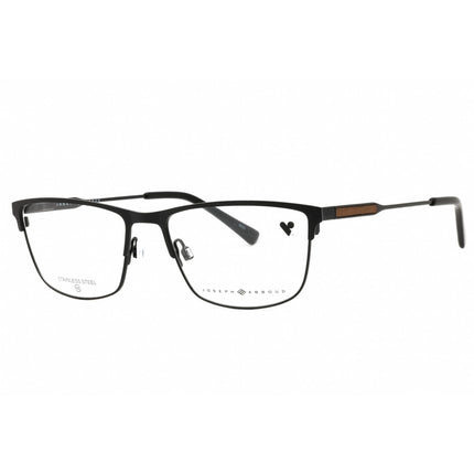 Joseph Abboud Men's Eyeglasses - Black Metal Rectangular Full Rim Frame | JA4105 001 ,