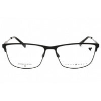 Joseph Abboud Men's Eyeglasses - Black Metal Rectangular Full Rim Frame | JA4105 001 ,