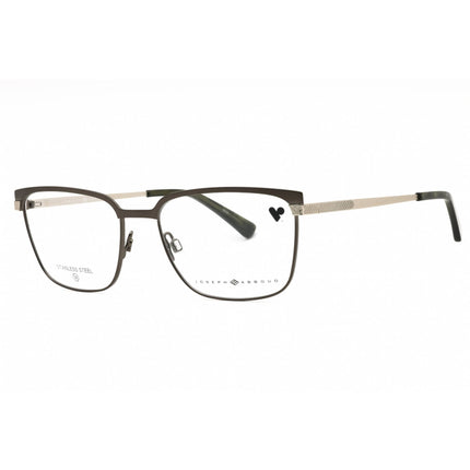Joseph Abboud Men's Eyeglasses - Gunmetal Metal Square Full Rim Frame | JA4111 033 ,