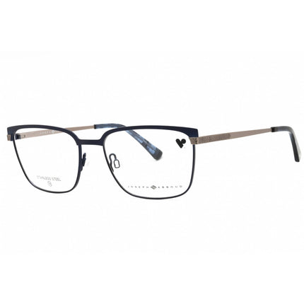 Joseph Abboud Men's Eyeglasses - Navy Metal Square Shape Full Rim Frame | JA4111 414 ,