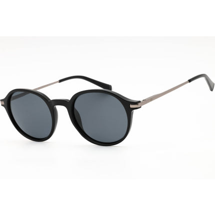 Joseph Abboud Men's Sunglasses - Black Injected Propionate Round Frame | JA6001 001 ,