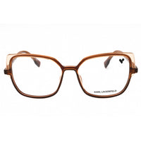 Karl Lagerfeld Women's Eyeglasses - Brown/Light Brown Cat Eye Full Rim | KL6096 246 ,