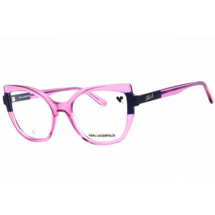 Karl Lagerfeld Women's Eyeglasses - Cherry/Green Acetate Cat Eye Frame | KL6132 613 ,
