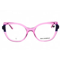 Karl Lagerfeld Women's Eyeglasses - Cherry/Green Acetate Cat Eye Frame | KL6132 613 ,