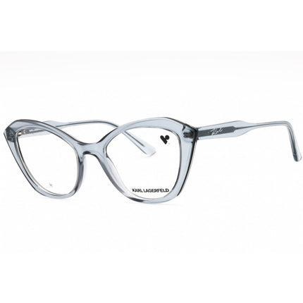 Karl Lagerfeld Women's Eyeglasses - Grey Cat Eye Shape Full Rim Frame | KL6137 020 ,