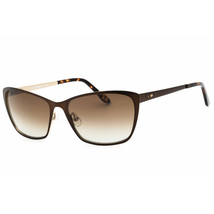 Liz Claiborne Women's Sunglasses - Brown Metal Cat Eye Shape Frame | L 576/S 009Q HA ,