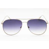 Longchamp Women's Sunglasses - Silver Metal Aviator Shape Full Rim Frame | LO139S 040 ,