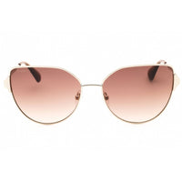 Max & Co. Women's Sunglasses - Gold Metal Cat Eye Shape Full Rim Frame | MO0082 32F ,
