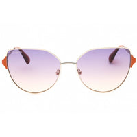 Max & Co. Women's Sunglasses - Gold Metal Cat Eye Shape Full Rim Frame | MO0082 32Z ,