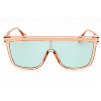 Max & Co. Women's Sunglasses - Shiny Light Brown Shield Full Rim Frame | MO0099 45N ,