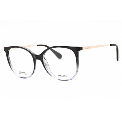 Max & Co. Women's Eyeglasses - Black/Other Cat Eye Shape Full Rim Frame | MO5008 005 ,