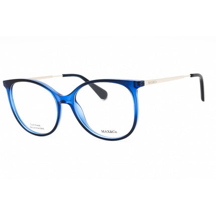 Max & Co. Women's Eyeglasses - Blue/Other Cat Eye Shape Full Rim Frame | MO5008 092 ,