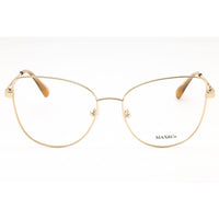 Max & Co. Women's Eyeglasses - Pale Gold Metal Cat Eye Full Rim Frame | MO5018 032 ,