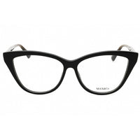 Max & Co. Women's Eyeglasses - Shiny Black Acetate Cat Eye Full Rim Frame | MO5030 001 ,