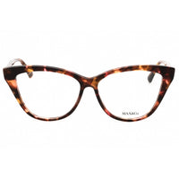 Max & Co. Women's Eyeglasses - Coloured Havana Acetate Cat Eye Frame | MO5030 055 ,