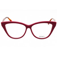 Max & Co. Women's Eyeglasses - Red/Other Acetate Cat Eye Full Rim Frame | MO5030 068 ,