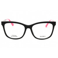 Max & Co. Women's Eyeglasses - Shiny Black Cat Eye Shape Full Rim Frame | MO5040 001 ,