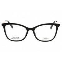 Max & Co. Women's Eyeglasses - Shiny Black Cat Eye Shape Full Rim Frame | MO5051 001 ,